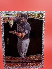 2021 Update Topps Black Gold Platinum Anniversary /70 Ronald Acuna Jr #BG-4