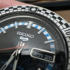 Authentic Seiko 5 Sports Special Edition Blue Dial Steel Men's Watch SRPK67❤️ 6
