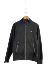 BURBERRY GOLF / Fleece Jacket / M / Acrylic / Black / BFV68-304-09