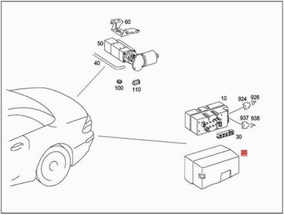 #ad #ad Genuine MERCEDES R230 W230 Cabrio To pump Cap 2308000035 $132.49