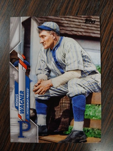 2020 Topps Legend Variation SP Legend Variation Honus Wagner #219 HOF
