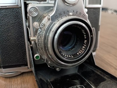 ZEISS IKON CONTESSA Camera 35 Tessar 1: 2.8 45 mm with case