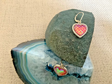 Sterling Silver Heart Earrings NEW BOXED