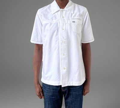 Sedgefield by Blue Bell Selvage 50s Short Sleeve Work Shirt White