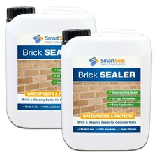 Smartseal Brick Sealer Breathable Waterproof 10yr+ Invisible & Breathable 2 x 5l