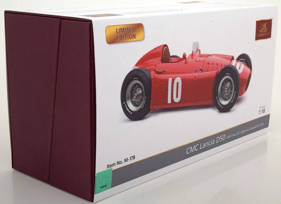 1:18 CMC Lancia D50 #10, GP Pau France Castellotti 1955 - Bild 3 von 4