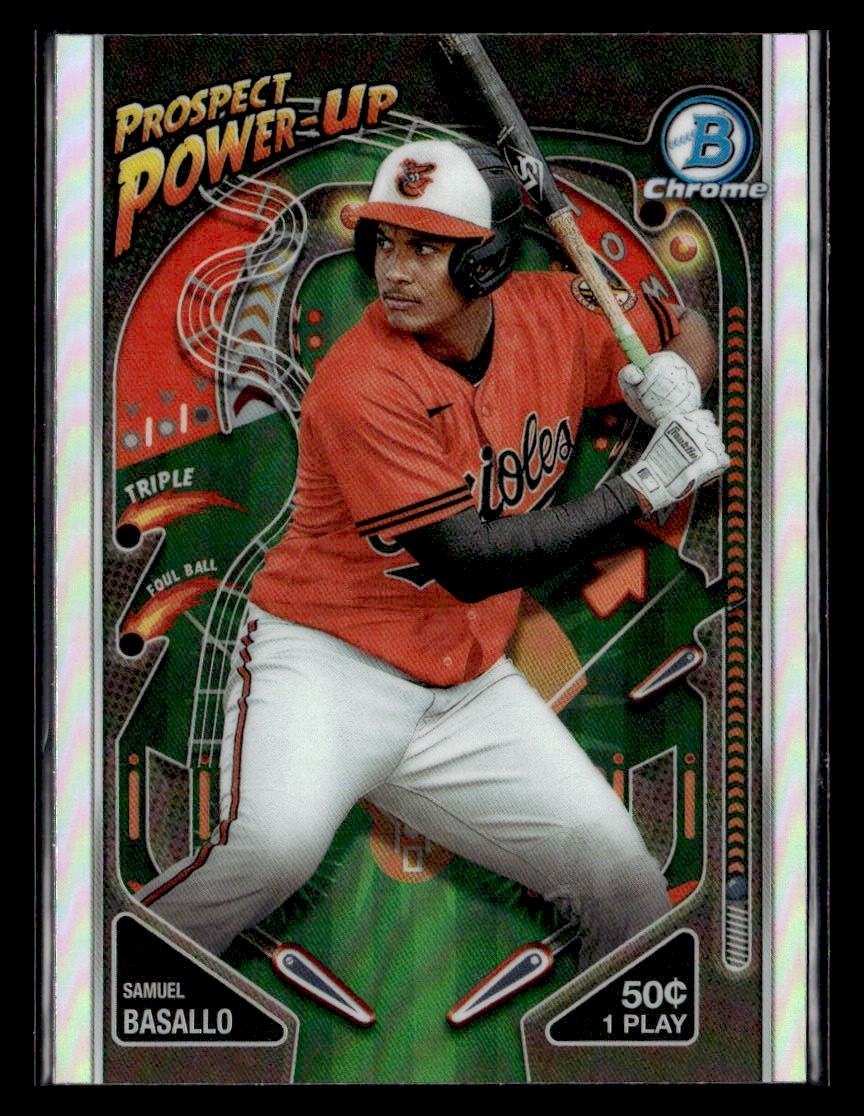 2024 Bowman #PP-8 Samuel Basallo Prospect Power-Up