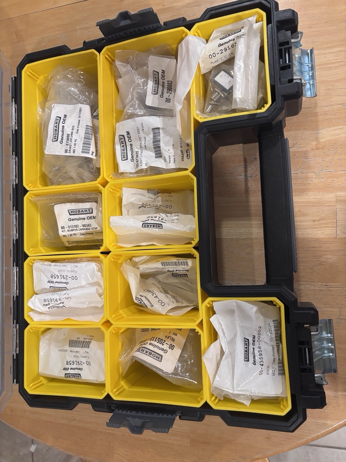 Hobart OEM Meat Saw Replacement Parts Lot 5700 5801 6614 6801 w/ Case