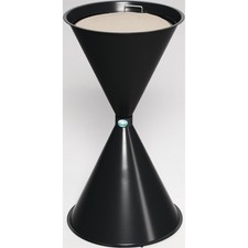 Standascher Stahlblech VAR Ascher Aschenbecher Kippenascher für Raucherinsel