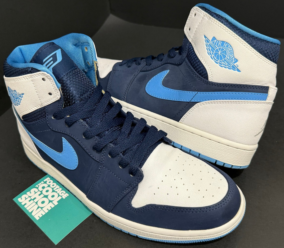 シューズ(男性用) Nike Air Jordan 1 Retro High Chris Paul NIKE AIR JORDAN 1 RETRO HIGH OG CHRIS PAUL CP3 NAVY WHITE UNC TOE