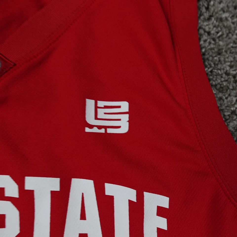 Camiseta sin mangas Ohio State para hombre XL NCAA roja con logotipo Lebron James Buckeyes Foto 3 de 4