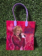 NEW WITH TAG DISNEY MILEY CYRUS HANNA MONTANA GIFT BAG 7" X 8" X 3"