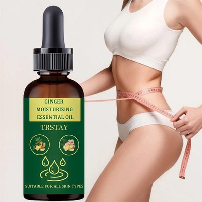 Fat Burners 7DAYS Ginger Slimming Oil Belly Fat Burning Body Tightening Massage