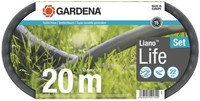 Gardena Liano Life Textilschlauch 1/2 Zoll, 20M Set: 20 Meter, Multicolor