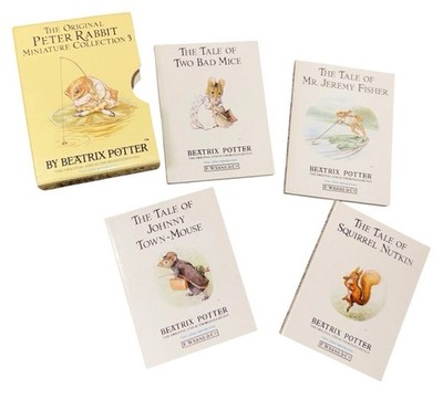 The Original Peter Rabbit Miniature Collection Set Of 4 By Beatrix Potter 