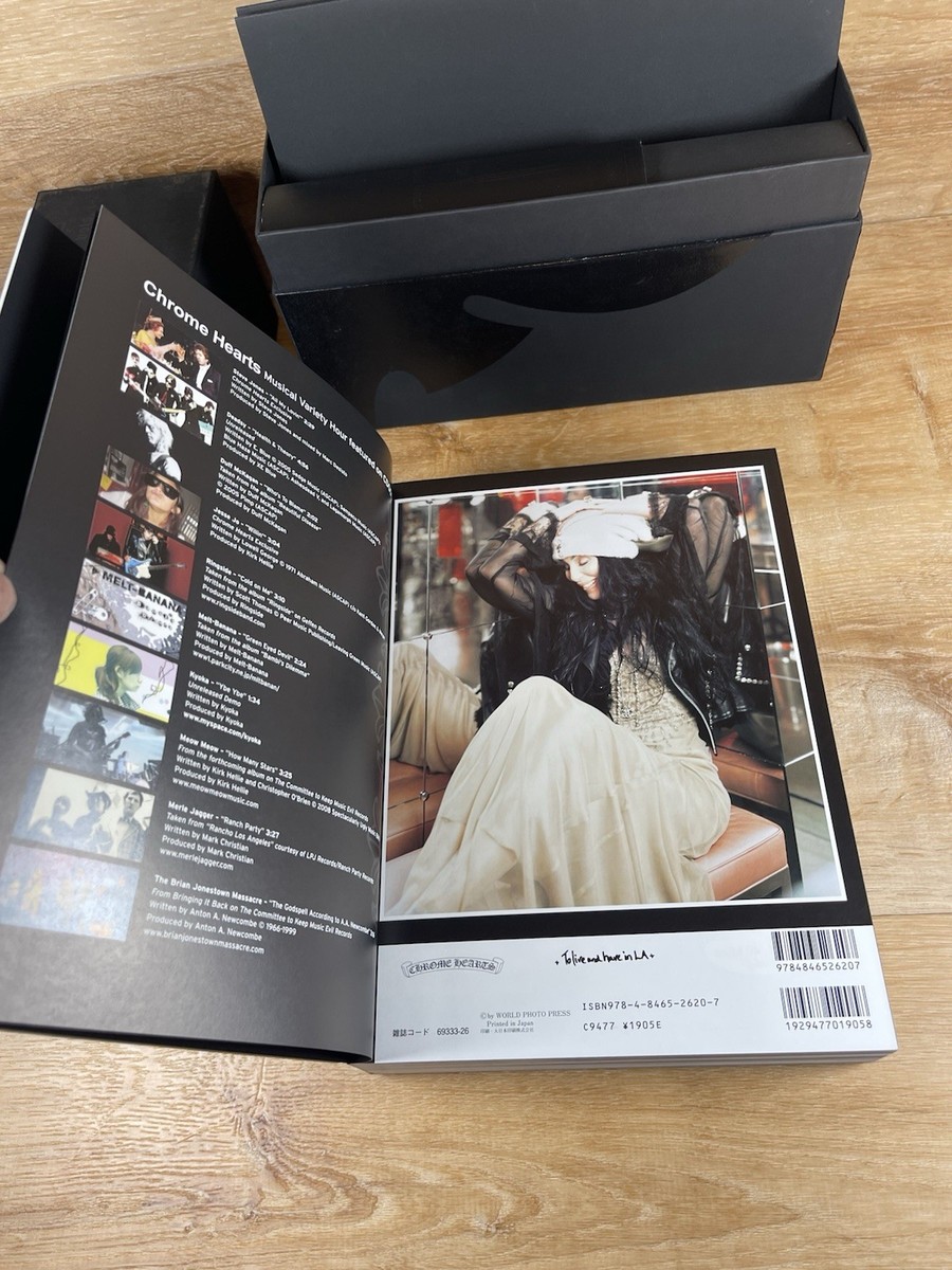 RARE Chrome Hearts Magazine Hardcover Book Set W CDs stickers