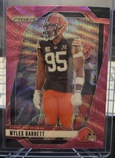 2024 Panini Prizm - Myles Garrett - PINK WAVE PRIZM - #69