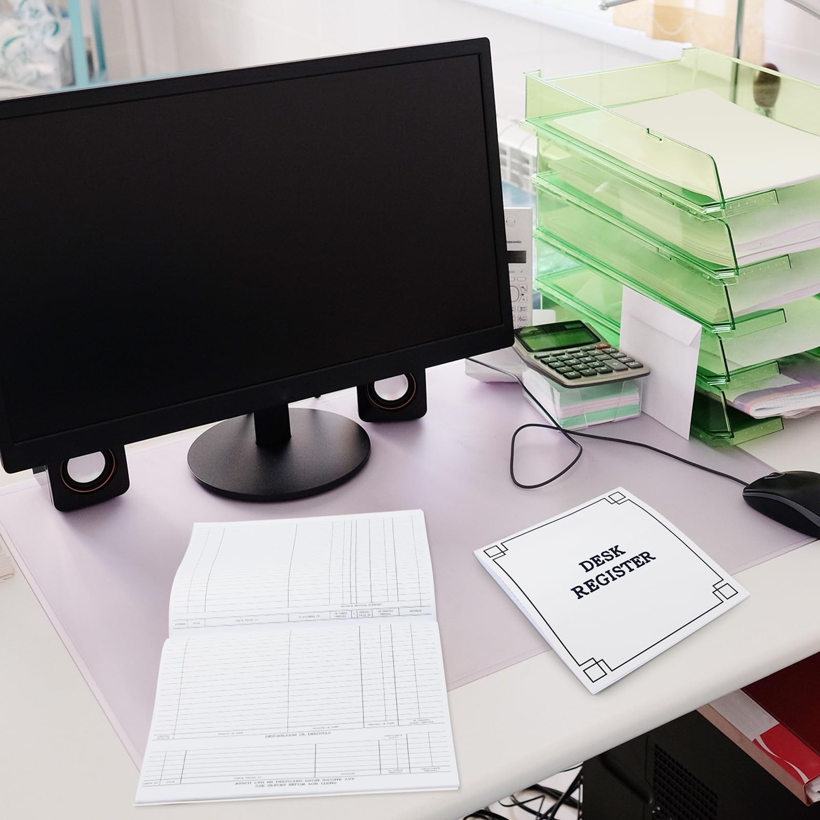 как выглядит Kosiz 10 Pcs Check Registers for Personal Checkbook Transaction Registers... фото
