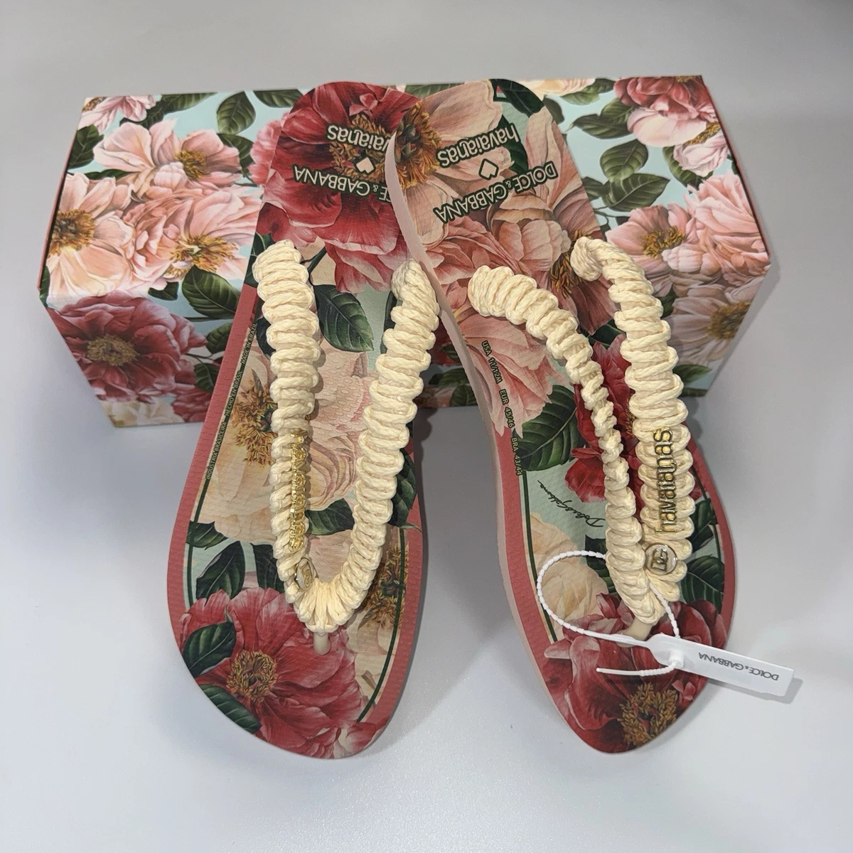 Dolce&Gabbana Floral Sandals for Women for sale | eBay