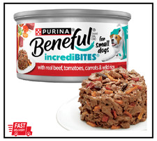 Purina Beneful Small Breed Wet Dog Food in Gravy, 3 Ounce Pack of 12