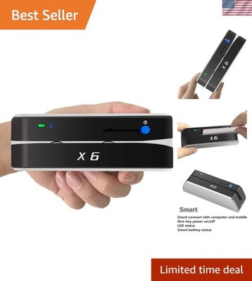 USB Bluetooth 3 Tracks Card Writer - Portable & Compatible with All Devices