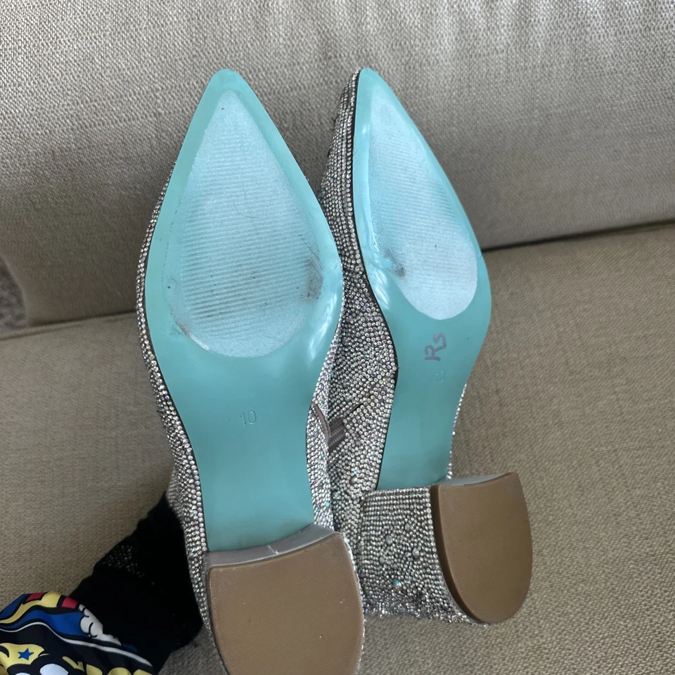 Betsy Johnson Rhinestone Booties - Image 4 of 4