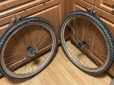 Vintage Shimano Lx Parallax Fh M565 Wheelset 26 Mavic 221 Rims 135 32h 90s Mtb