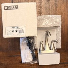   Delta 25840LF-SP Delta Faucet Arvo Centerset Bathroom Faucet Brushed Nickel  
