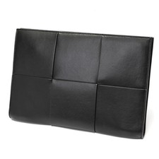 Bottega Veneta Arco Document Case 680169 Leather Black Used Item Number K 159047