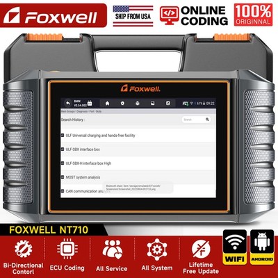 FOXWELL NT710 For GM Bidirectional OBD2 Scanner ECU Coding Test Diagnostic Tool