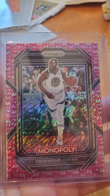 Draymond Green 2023 Prizm Monopoly Pink Shimmer Monopoly Parallel /5