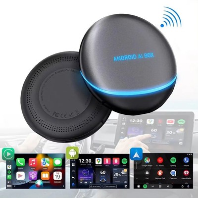 Dreryrit CarPlay AIBox Wireless Android Auto CarPlay Adapter Streaming TV Box