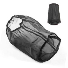 Universal Water Guard Cold Air Intake Pre-filter Cone Filter Cover Black-largelu