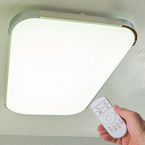LED Deckenleuchte 36/48/54W Designleuchte Deckenlampe Wohnzimmer dimmbar Küche - Bild 5 von 9