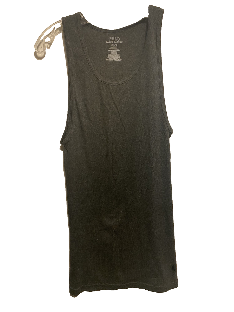 Polo Ralph Lauren Tank Top Classic Fit ribbed Men's Medium NWOT
