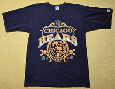 Chicago Bears T-Shirt Mens M Black NFC 1994 Football Logo 7 Tag Made in USA