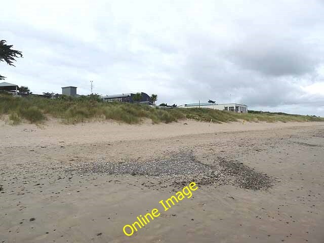 Photo 6x4 Seaside apartments, Rosslare Ros Lair Rosslare Strand is lined  c2012