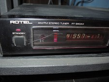 Rotel RT-940AX AM and FM Receiver Tuner Good condition tested No Remote