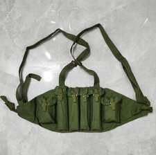 Chinese Army Type 85  Tokarev Chest Rig 7.62 30rds Mag Pouch Ammo Canvas Bag