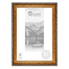 Bilderrahmen Antik Massivholz GOLD Barock Vintage | WIEN | CLAMARO