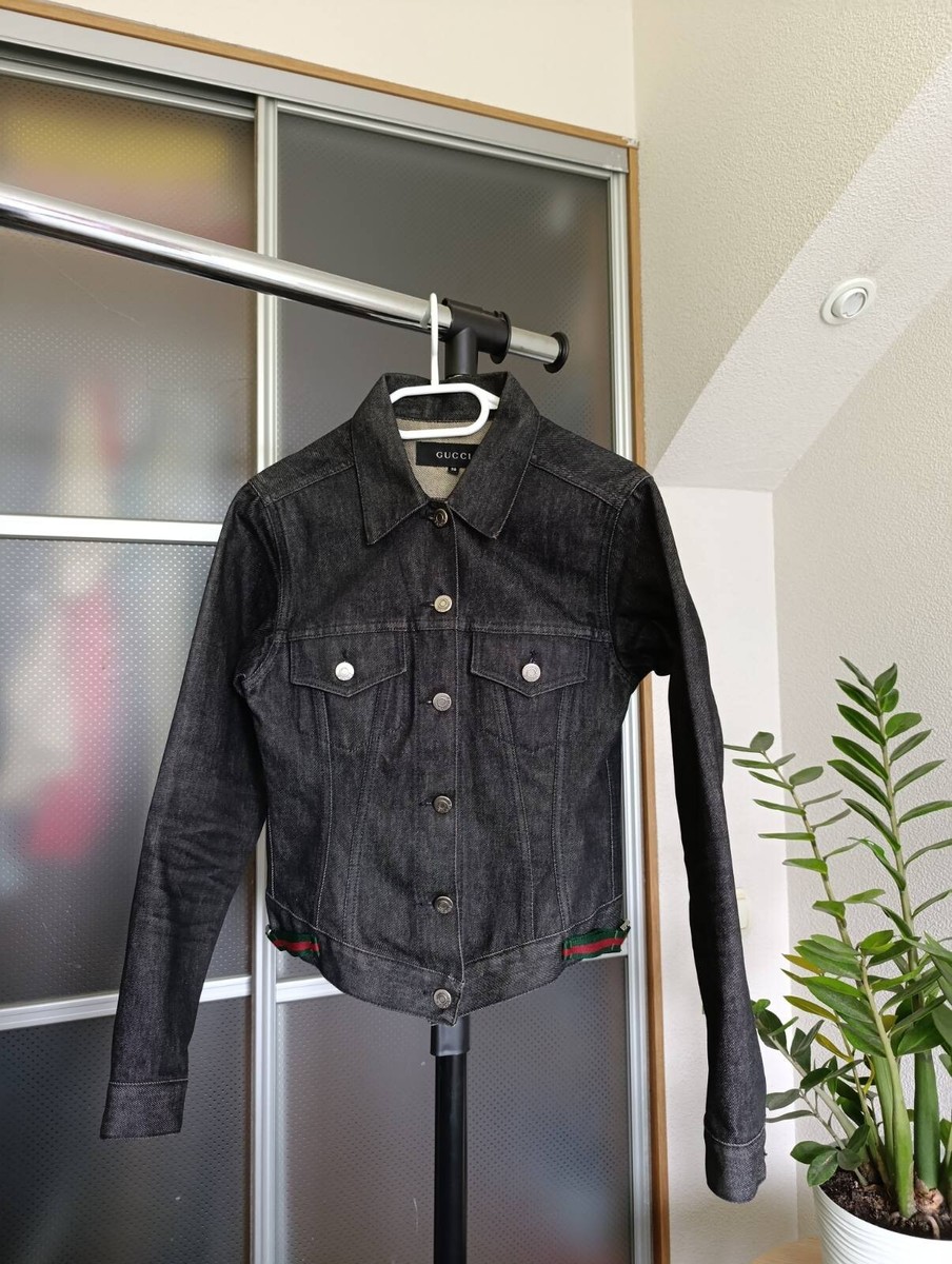 ジャケット・アウター GUCCI by Tom Ford AW1999 Web Trim Jacket discount! Gucci By Tom Ford Aw1999 Web Trim Jacket m7_0620