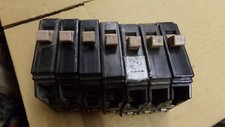Cutler Hammer Circuit Breaker 1-Pole 15A, Lot of 7 FREE SHIPPING 