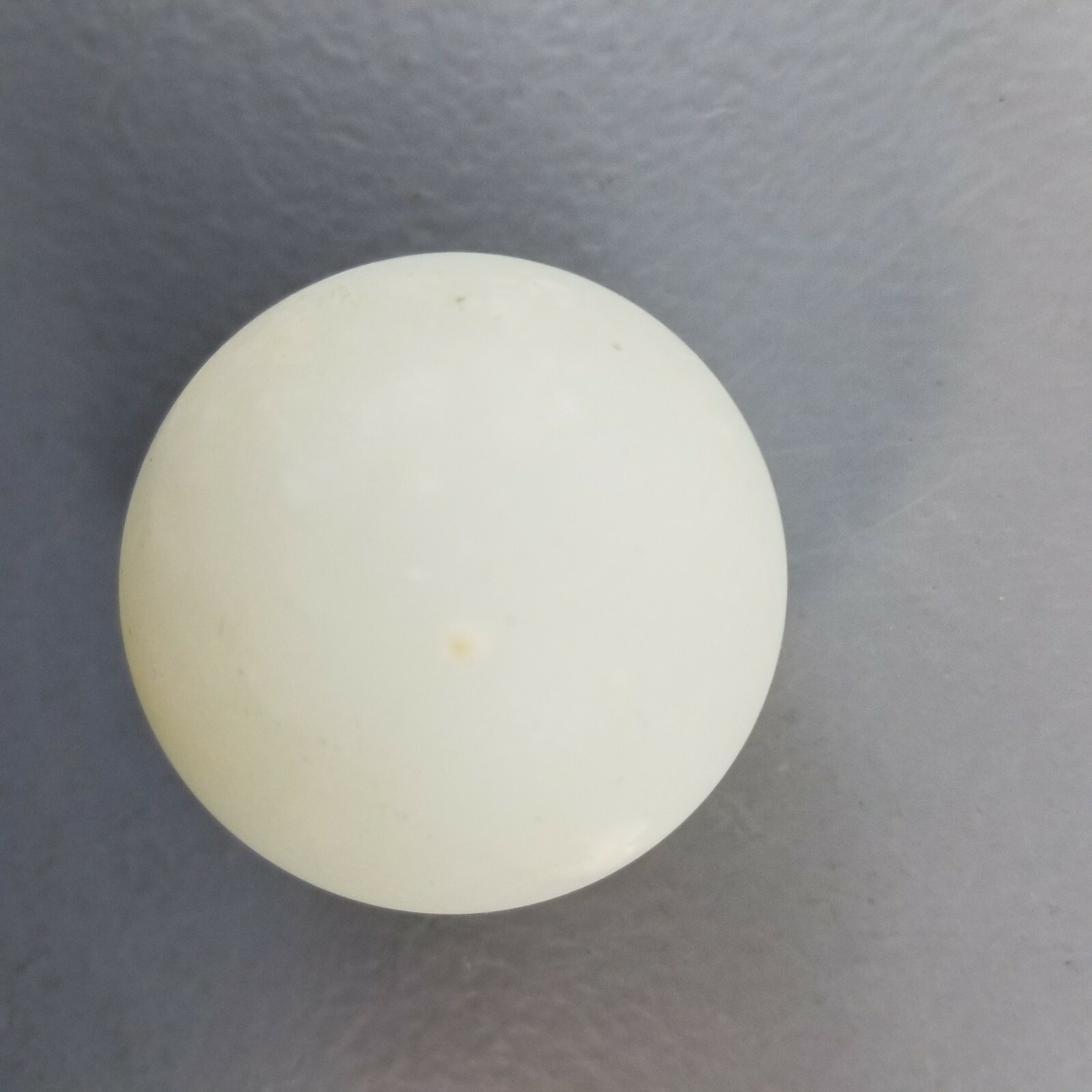Vintage White Rock Gear Shift Knob 1.85" Shifter Threaded Ball Rat Rod
