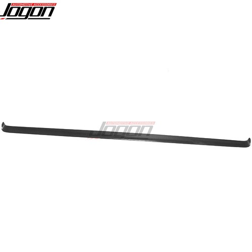Glossy Carbon Center Console Dashboard Panel Stripe Trim For Tesla Model 3 2024+ - Picture 9 of 13