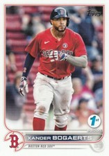 XANDER BOGAERTS TOPPS FIRST 1ST EDITION BASE BOSTON RED SOX #8 2022 22