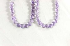 Natural Pink Amethyst Gemstone Coin Shape Faceted Size 11-12 MM Beads Wholesale