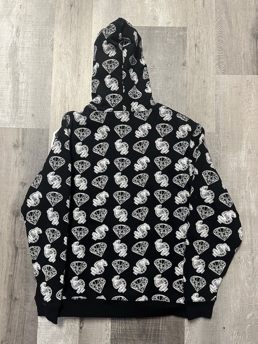 Billionaire Boys Club Diamonds & Dollars Full Zip Hoodie Billionaire Boys Club Diamonds & Dollars Full Zip Hoodie