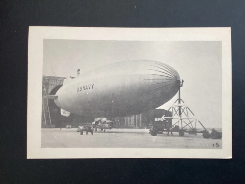 ICOLLECTZONE Navy Airship Postcards Lakehurst NJ Zepplin Like Aviation (B100) - Image 2 of 4