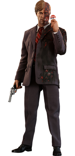 Hot Toys MMS546 Batman The Dark Knight - Two-Face (Harvey Dent) 12" Collectible Action Figure