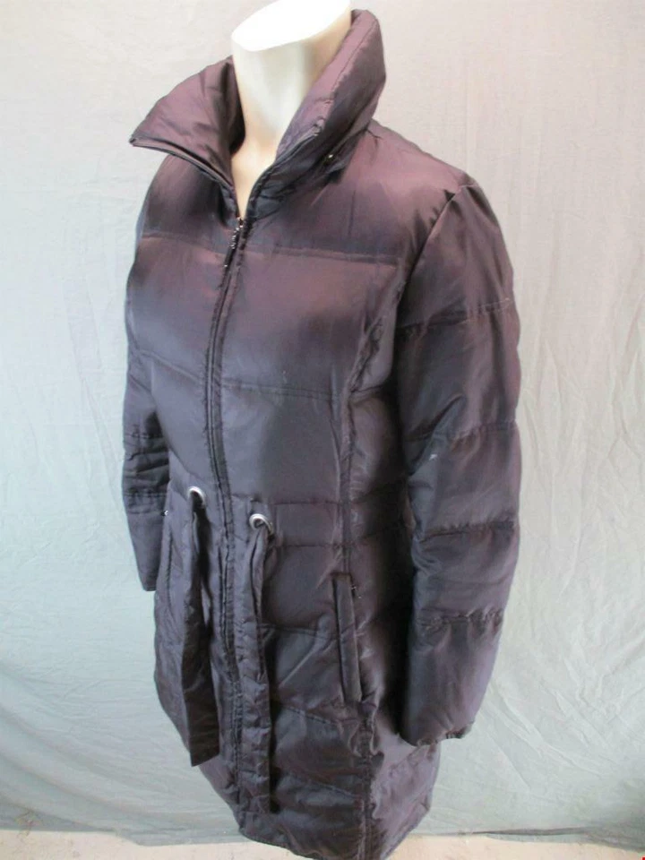 Abrigo Parka Kenneth Cole Reaction Talla S Mujer Negro Aislado Cálido GR6204 Foto 3 de 4